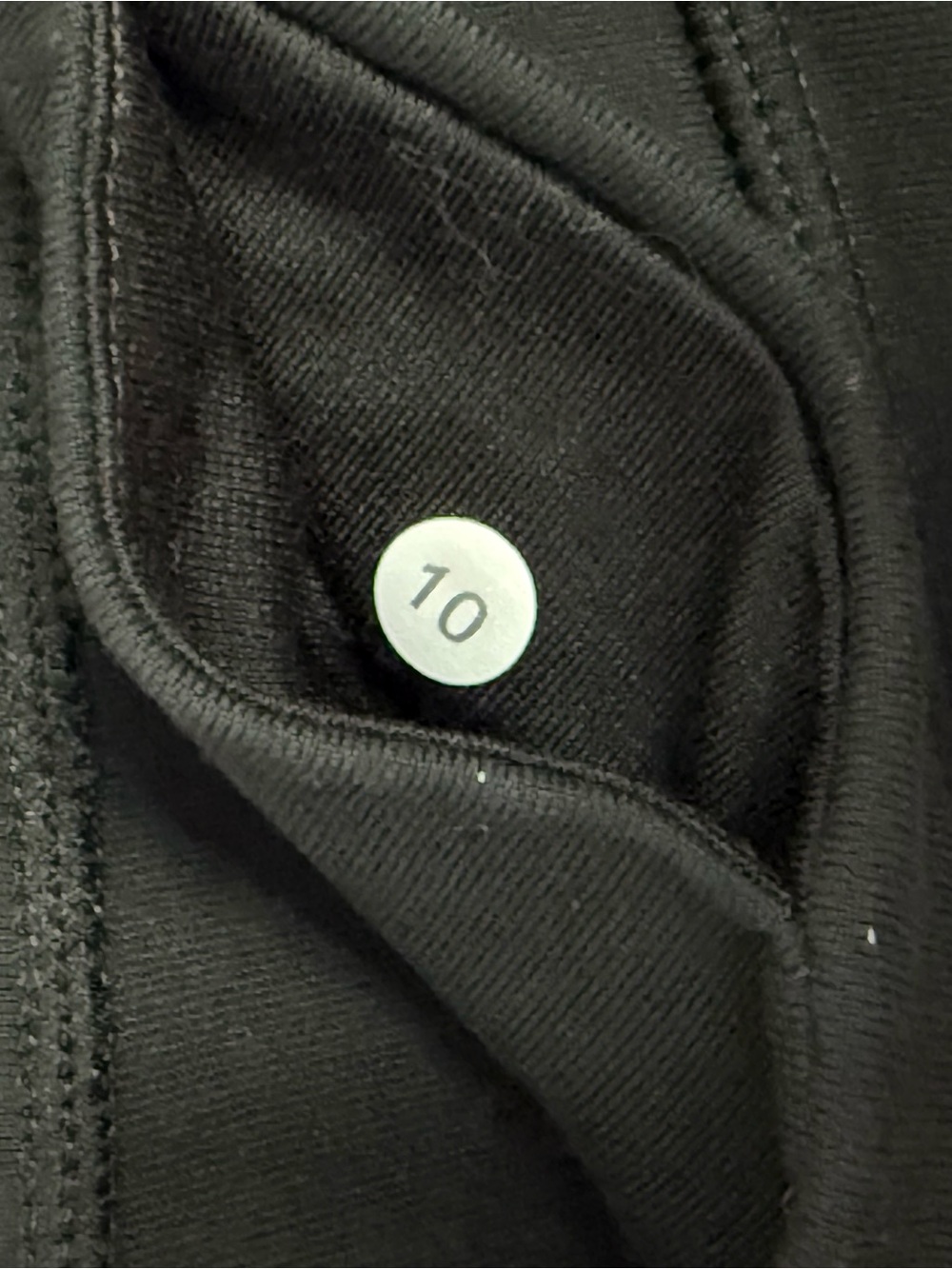 Lululemon Black Mid-Rise Stretch Leggings - Picture 6 of 8